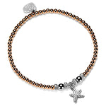 rose gold starfish bracelet