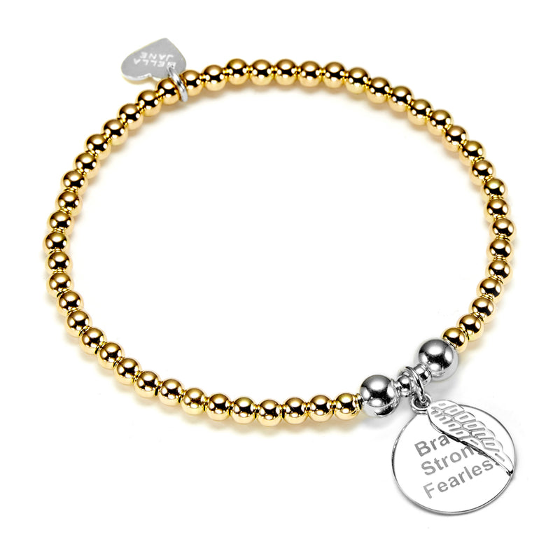 Brave, Strong, Fearless Bracelet