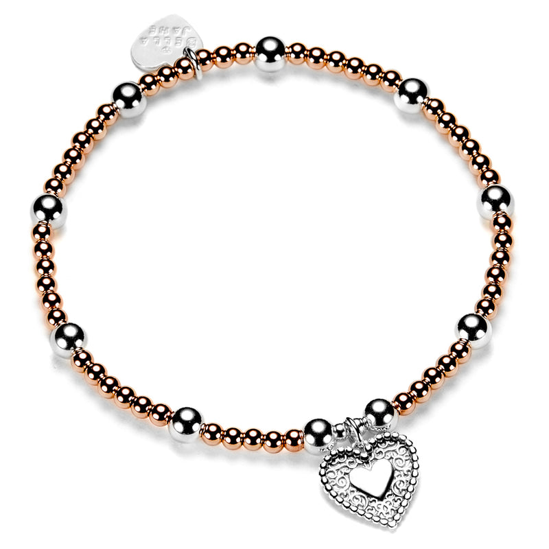 Personalised Heart of Hearts Bracelet