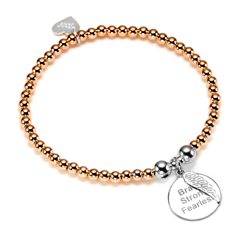 Brave, Strong, Fearless Bracelet