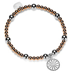 Personalised Bobble Disc Bracelet