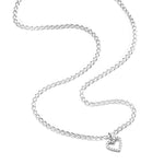 Studded Heart Necklace