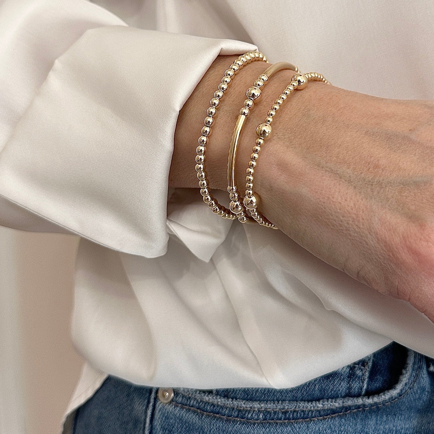 5 bracelets stack – Embelisha