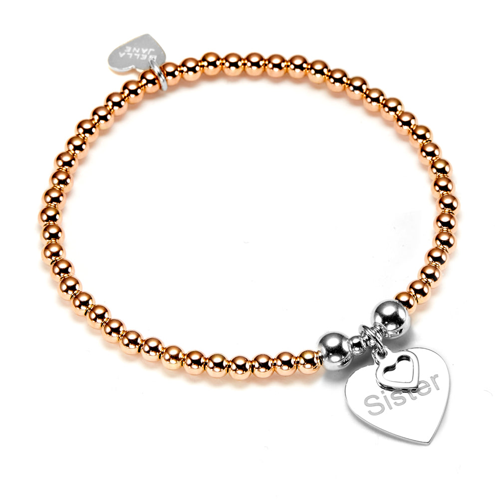 Rose Gold Sister Bracelet – Bella Jane Jewellery